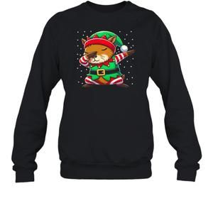 Christmas Capybara Elf Funny Capybara Lover T-Shirt
